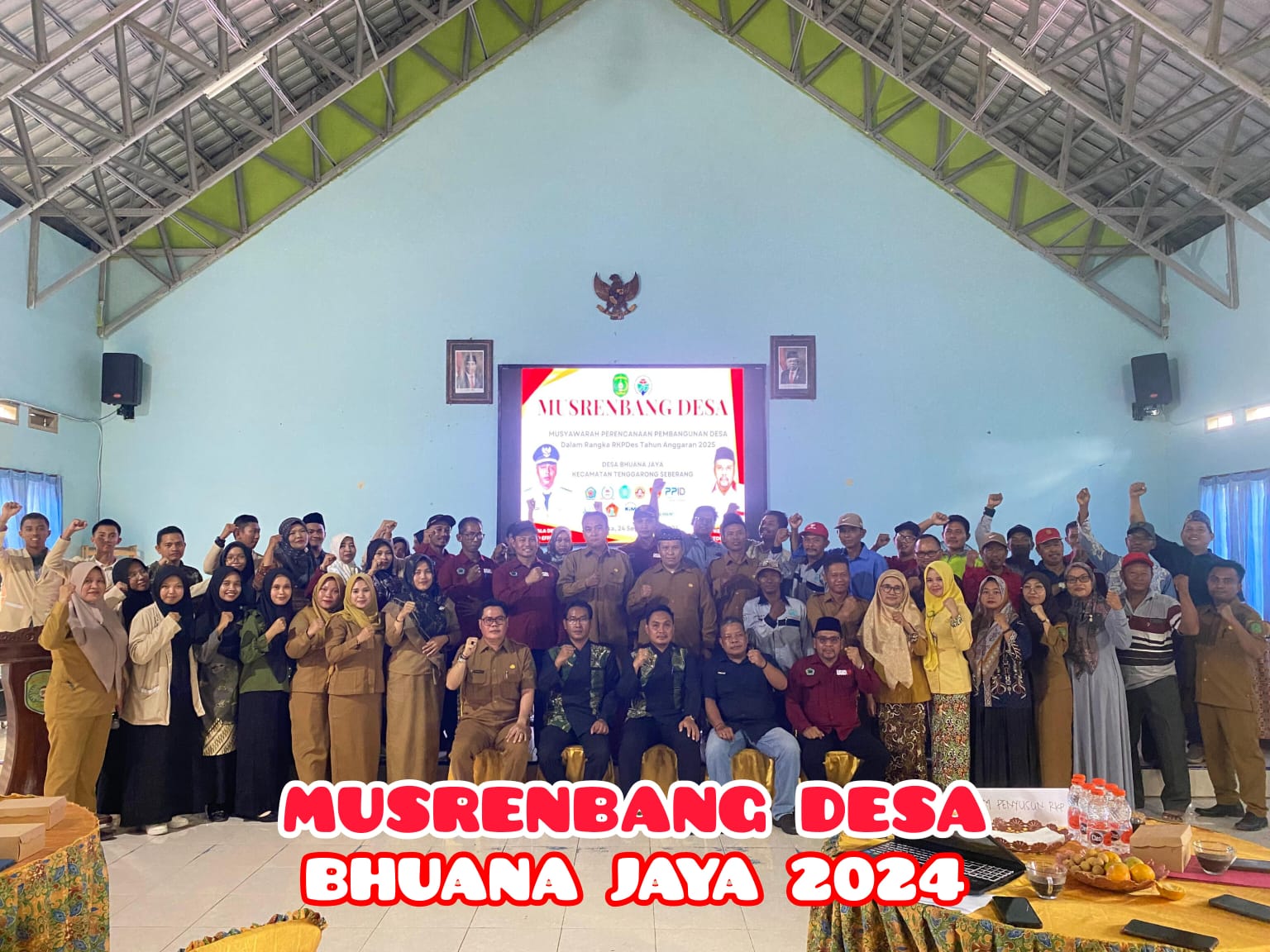 MUSRENBANG DESA BHUANA JAYA 2024 SUKSES TERLAKSANA