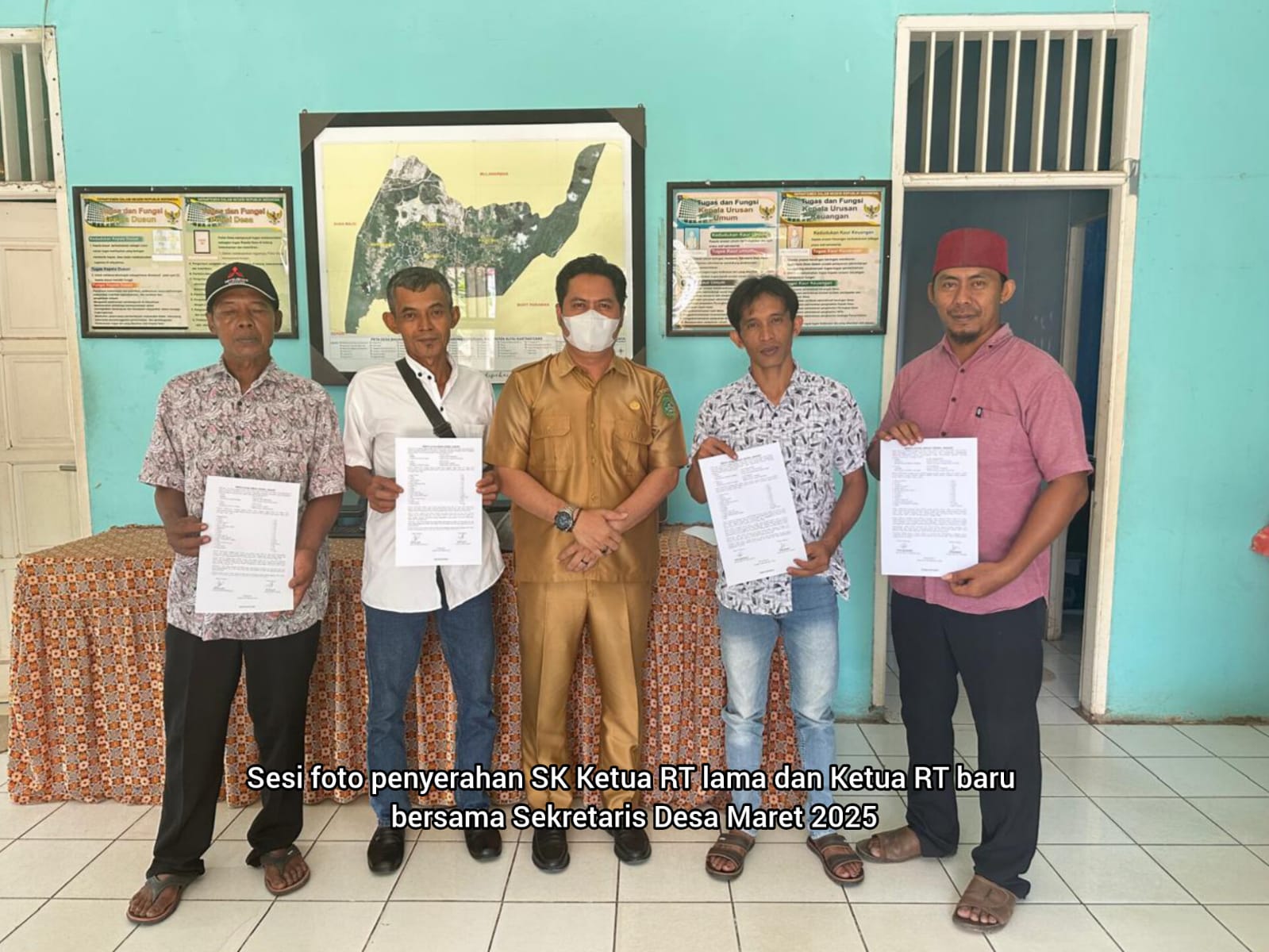 “Serah Terima Kepemimpinan RT 09 dan RT 10 Desa Bhuana Jaya ”
