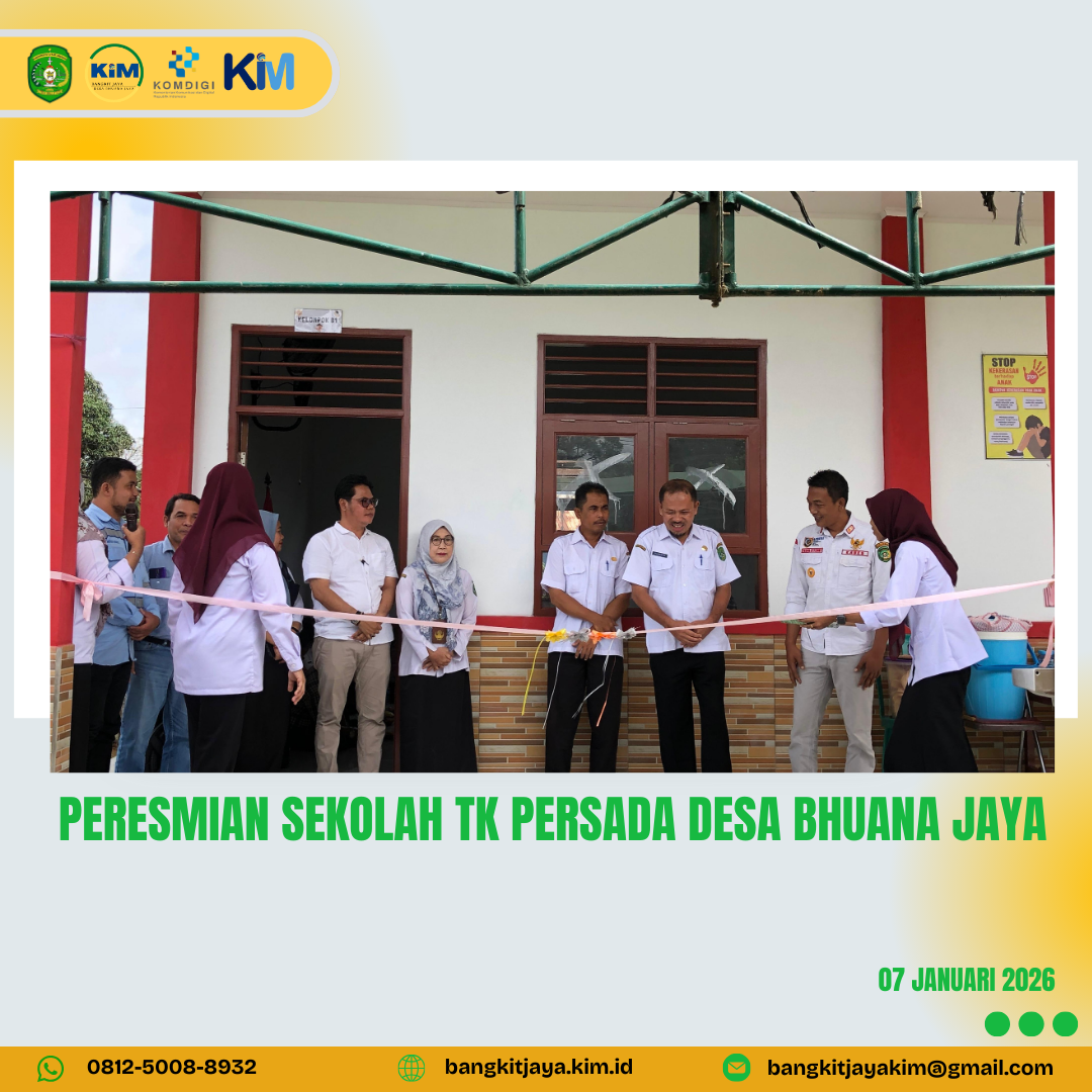 PERESMIAN GEDUNG TK PERSADA DESA BHUANA JAYA 2026