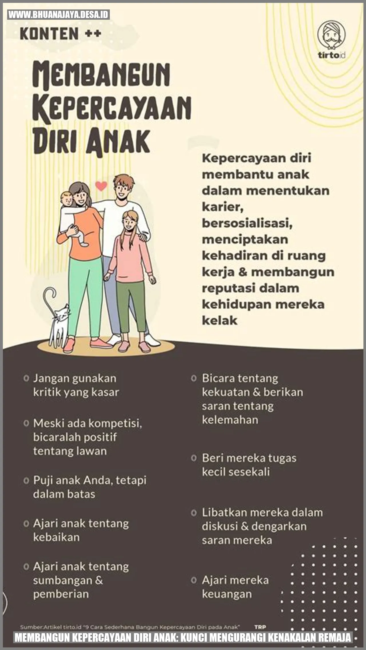 Membangun Kepercayaan Diri Anak: Kunci Mengurangi Kenakalan Remaja