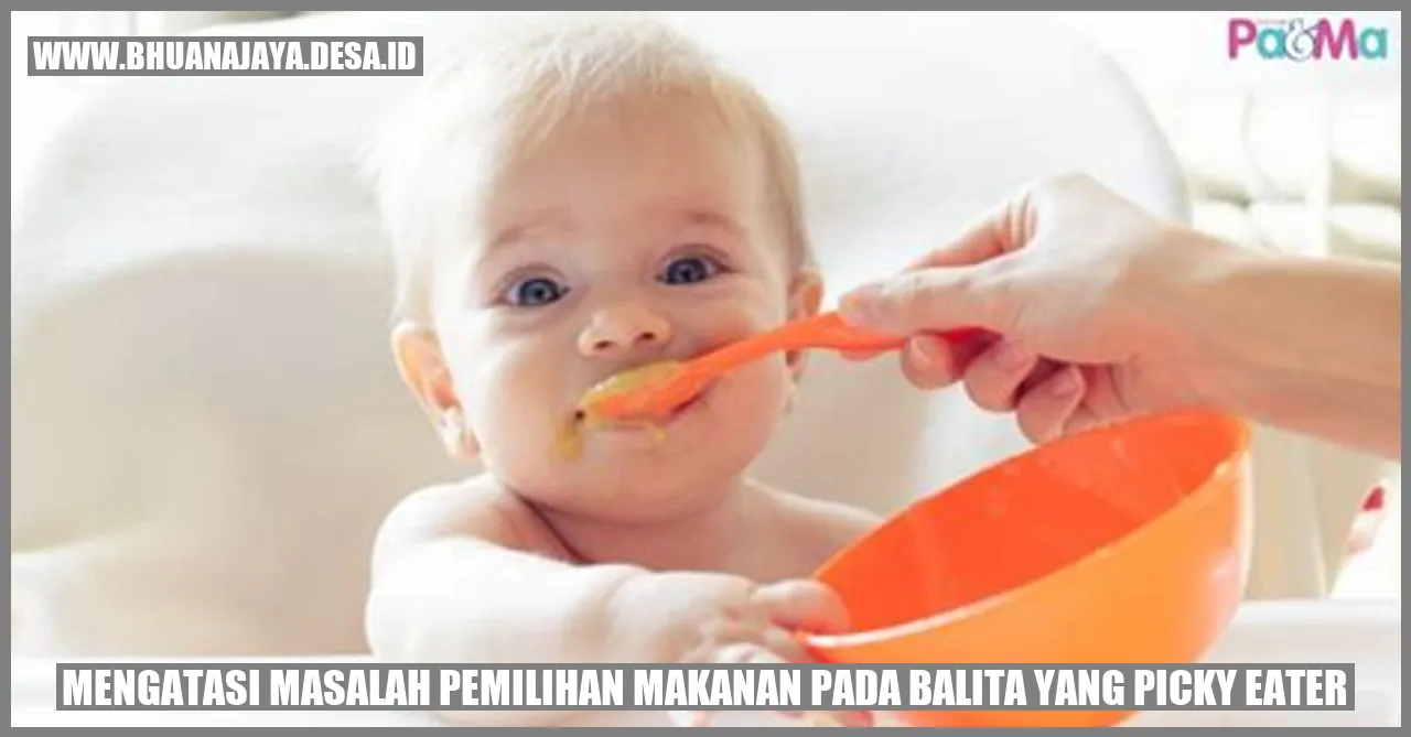 Mengatasi Masalah Pemilihan Makanan Pada Balita yang Picky Eater