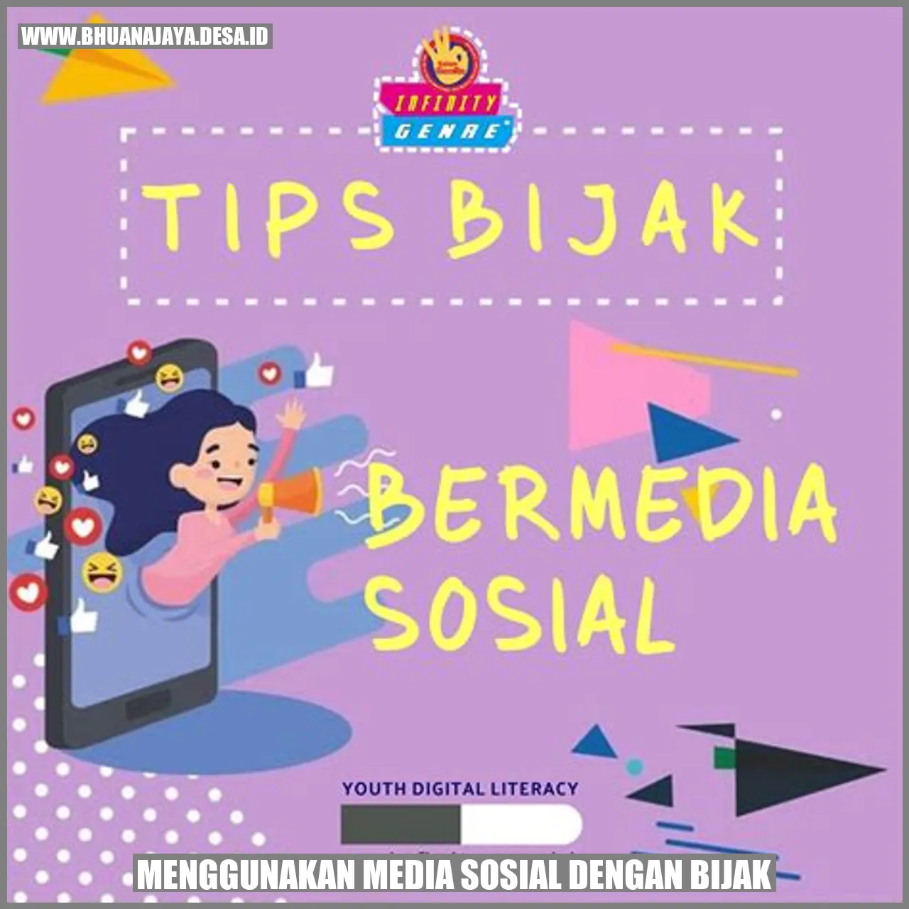 Menggunakan media sosial dengan bijak