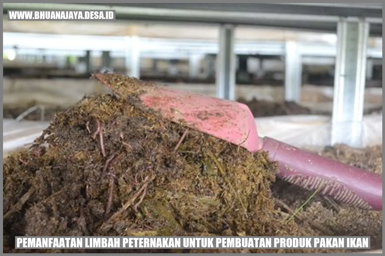Pemanfaatan Limbah Peternakan untuk Pembuatan Produk Pakan Ikan