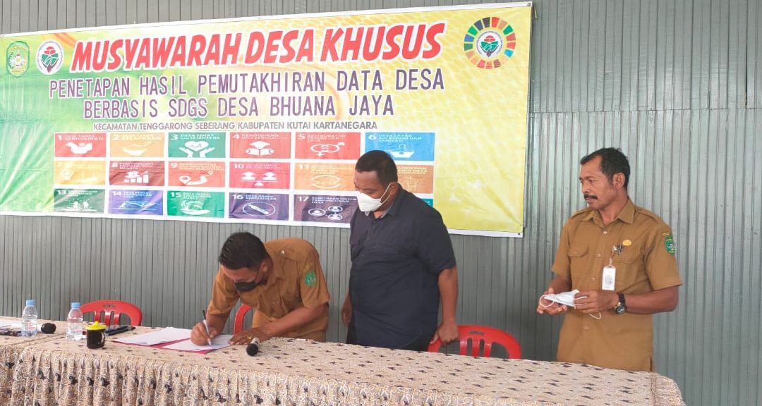 Dilaksanakannya Musyawarah Desa Khusus SDGs Desa 2021