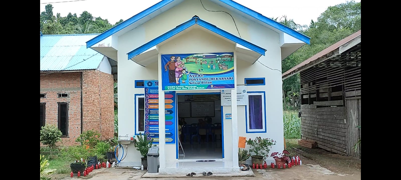 Persiapan Posyandu Mekarsari Dalam Mengikuti Lomba Tingkat Kabupaten Desa Bhuana Jaya Kab