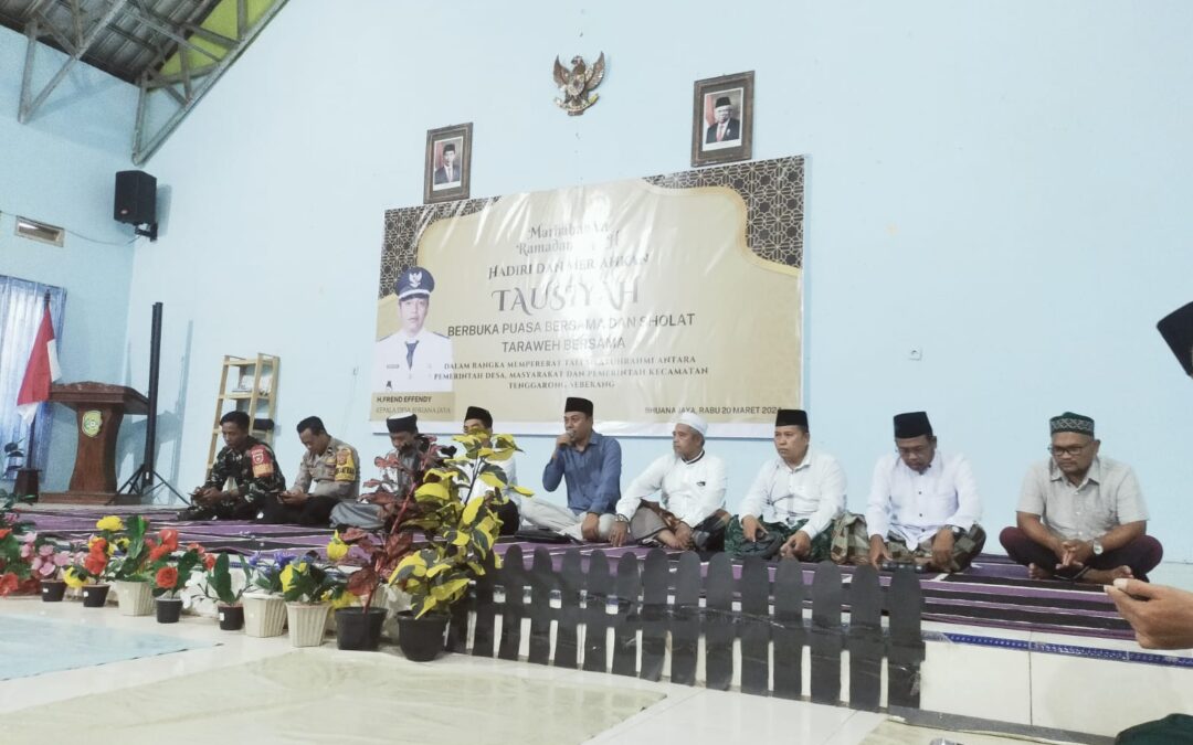 SAFARI RAMADHAN 1445 H. FORKOMPIMCAM DAN PEMDES BHUANA JAYA