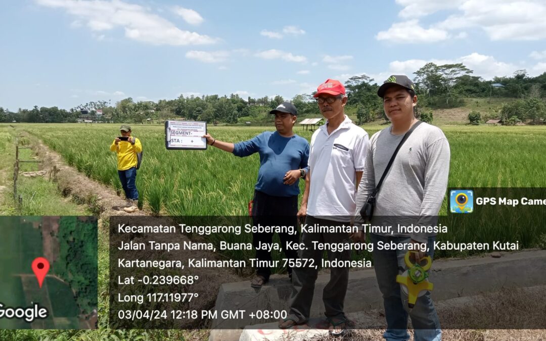 KEPALA DESA BHUANA JAYA BEKERJASAMA DENGAN DINAS PEKERJAAN UMUM KALTIM AKAN MEMBUAT PINTU AIR IRIGASI BAGI 4 KELOMPOK TANI DESA