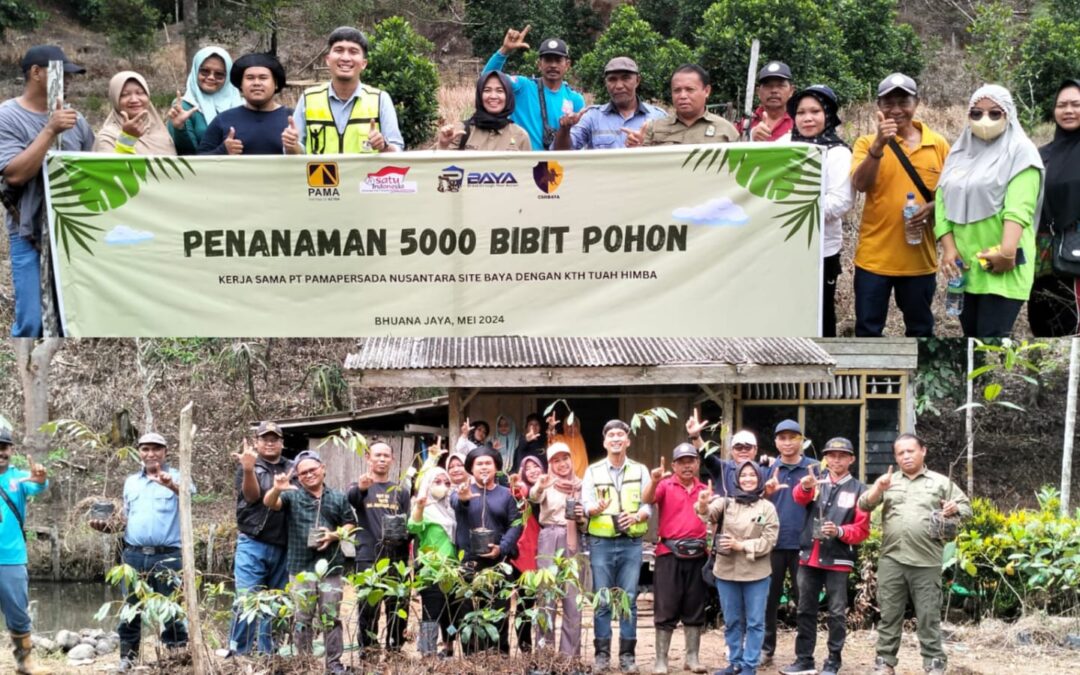 GERAKAN EKONOMI HIJAU DESA BHUANA JAYA BERKOLABORASI DENGAN PT. PAMA DAN KPHP SANTAN