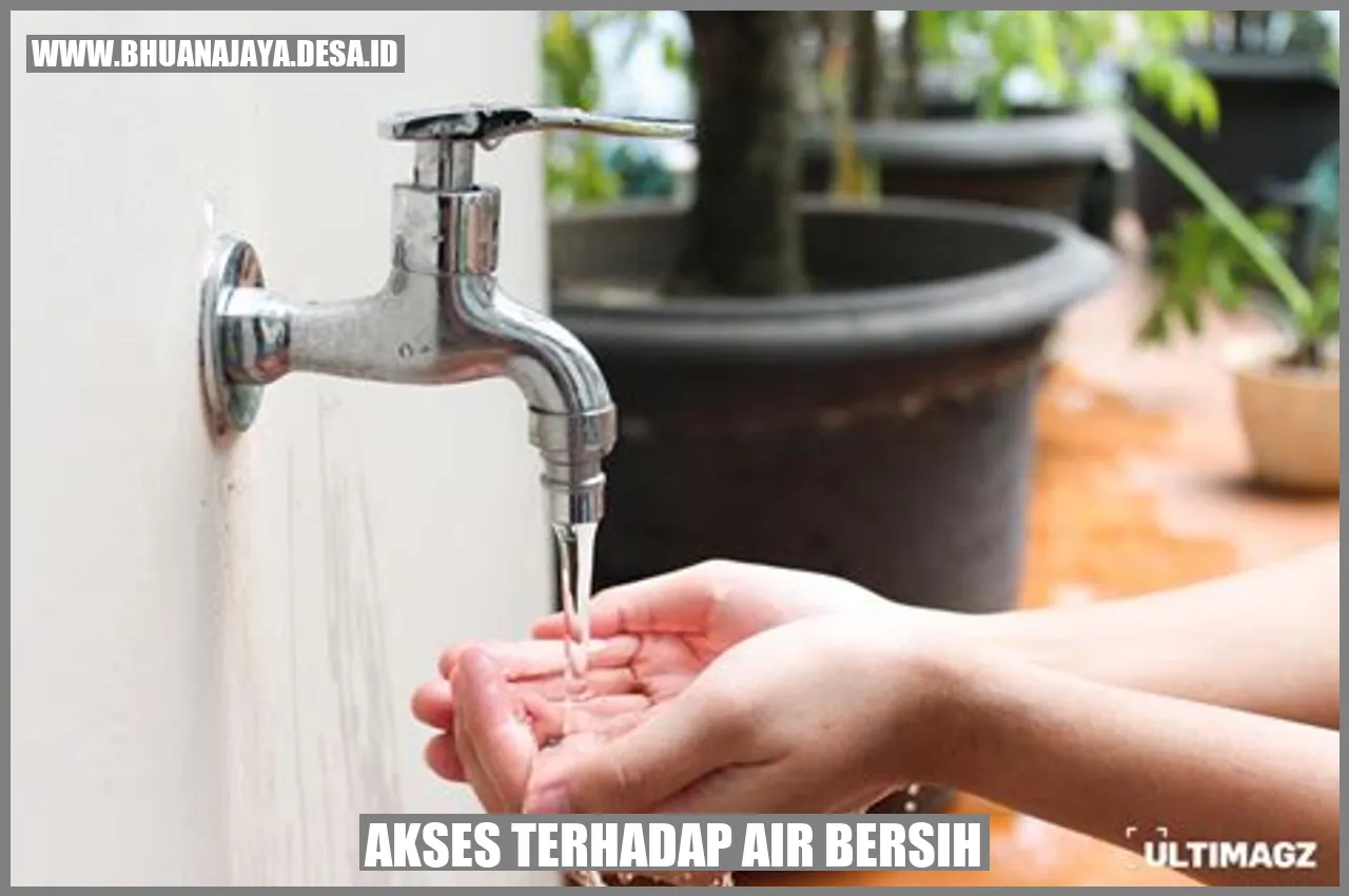 Akses terhadap air bersih