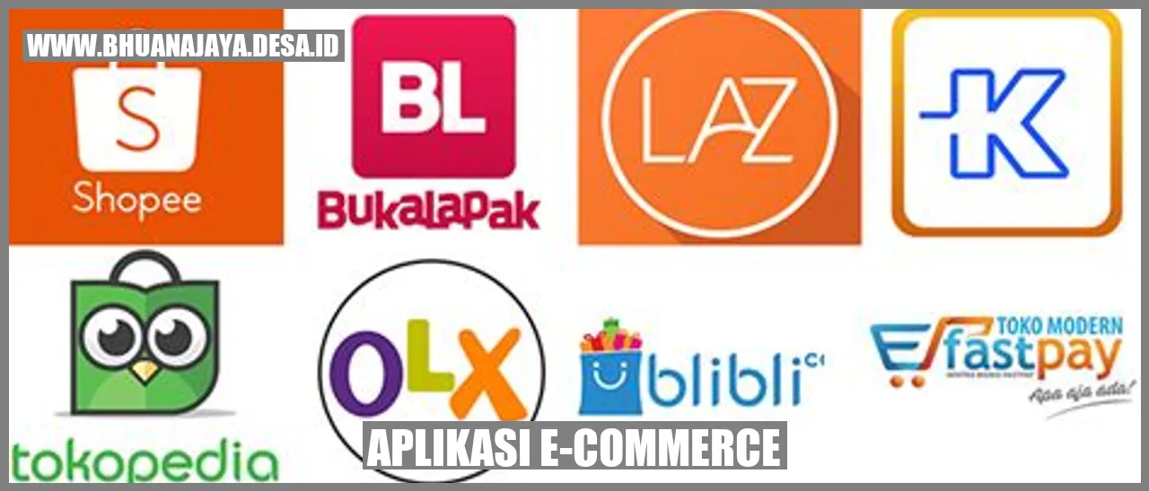 aplikasi e-commerce