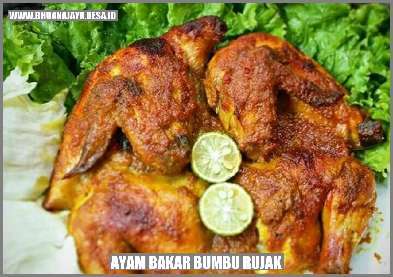 Ayam Bakar Bumbu Rujak