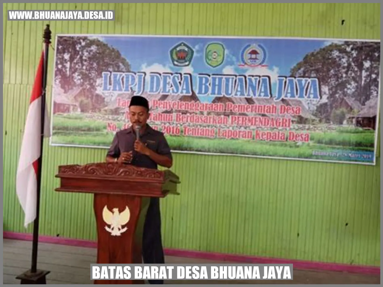 Batas Barat Desa Bhuana Jaya