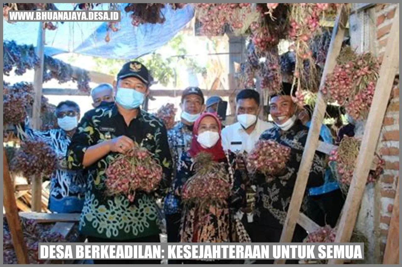 Gambar Desa Berkeadilan: Kesejahteraan untuk Semua