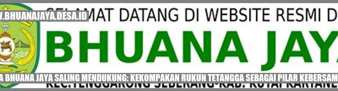 Desa Bhuana Jaya Saling Mendukung: Kekompakan Rukun Tetangga sebagai Pilar Kebersamaan