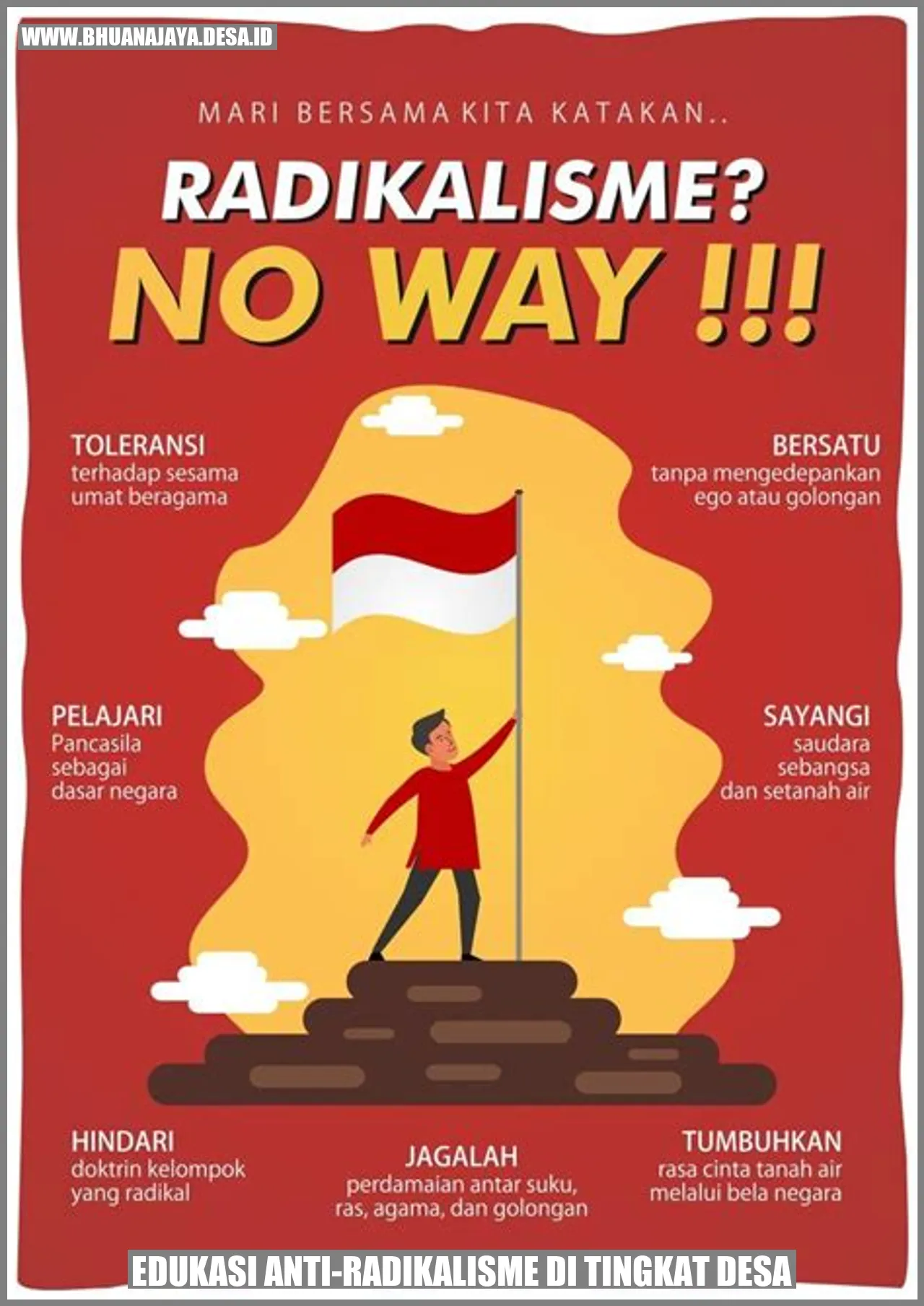 Edukasi Anti-Radikalisme di Tingkat Desa