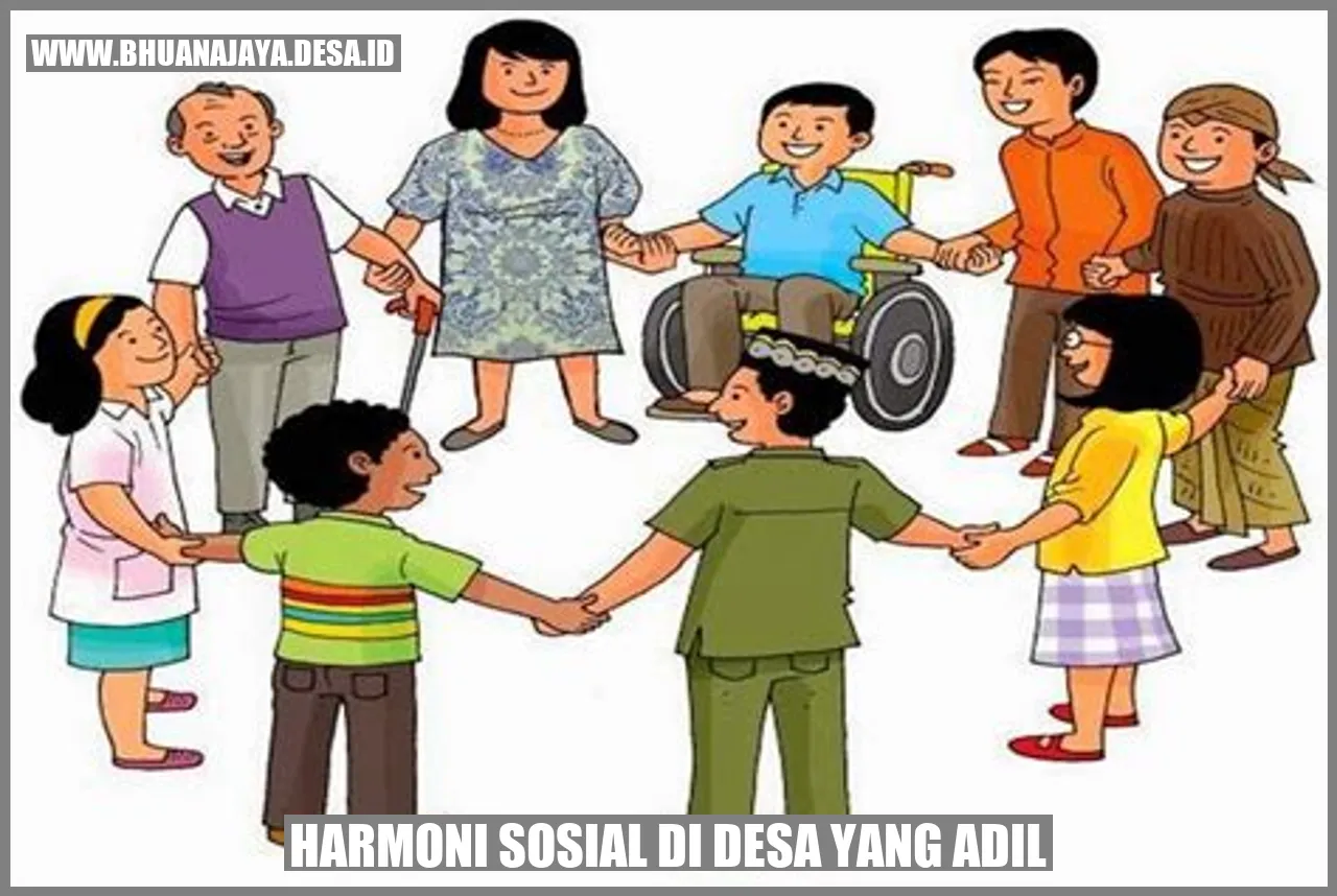 Harmoni Sosial di Desa yang Adil