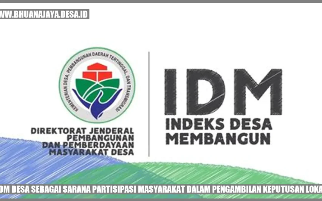 Mengenal IDM Desa Sebagai Sarana Partisipasi Masyarakat Dalam ...