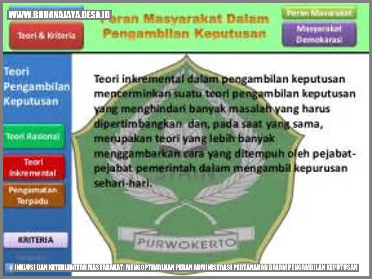 Inklusi dan Keterlibatan Masyarakat: Mengoptimalkan Peran Administrasi Pertanahan dalam Pengambilan Keputusan