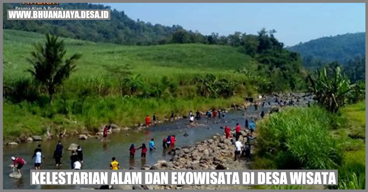 Kelestarian Alam Dan Ekowisata Di Desa Wisata: Mengenal Potensi Dan ...