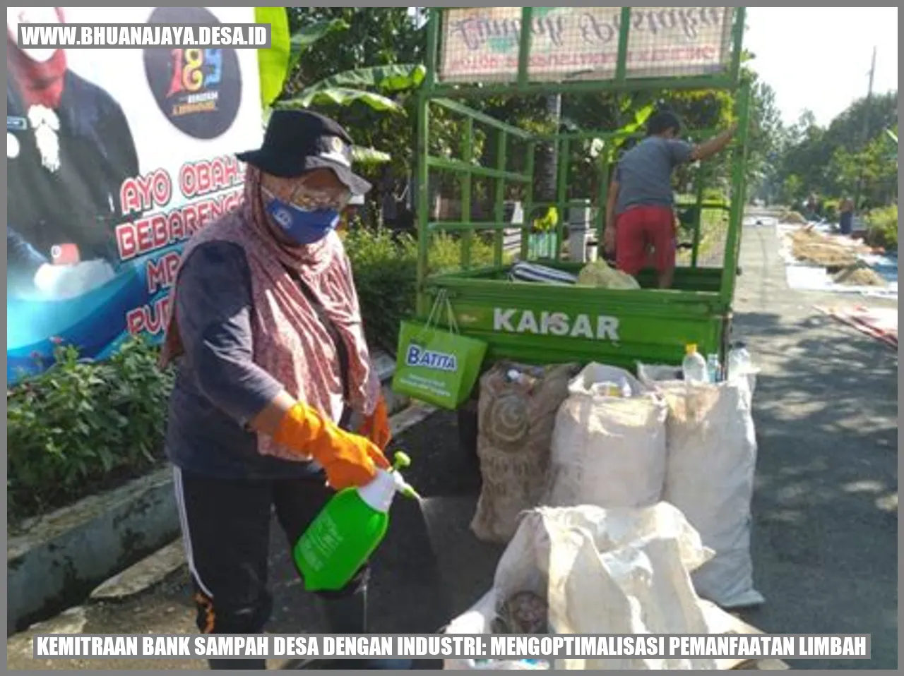 Kemitraan Bank Sampah Desa dengan Industri: Mengoptimalisasi Pemanfaatan Limbah