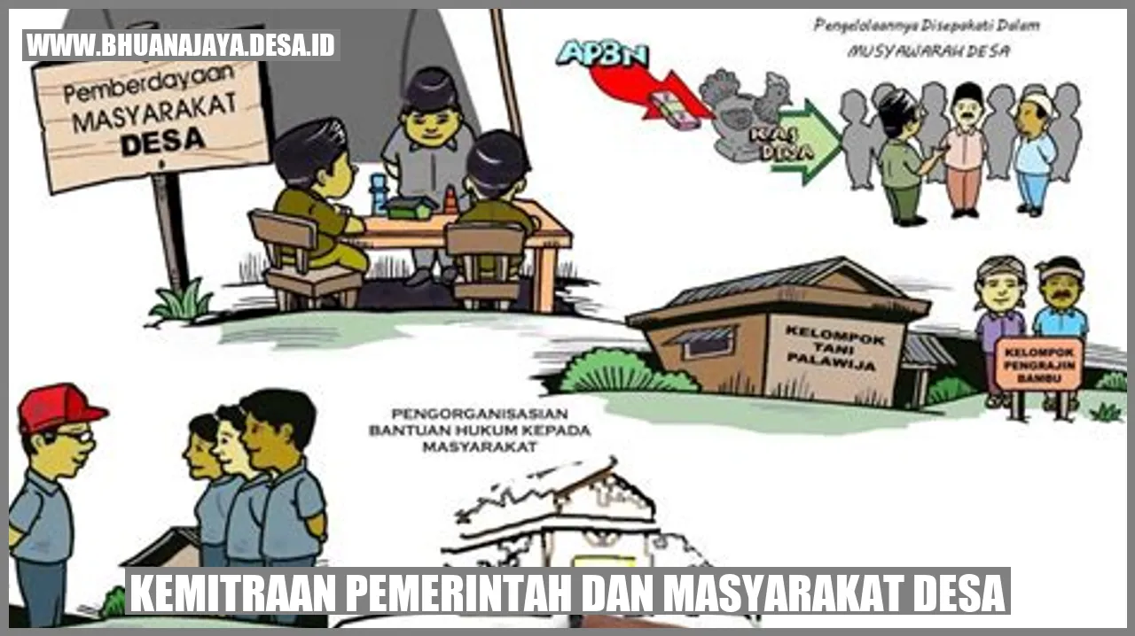 Kemitraan pemerintah dan masyarakat desa