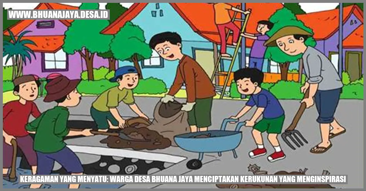 Keragaman yang Menyatu: Warga Desa Bhuana Jaya Menciptakan Kerukunan yang Menginspirasi