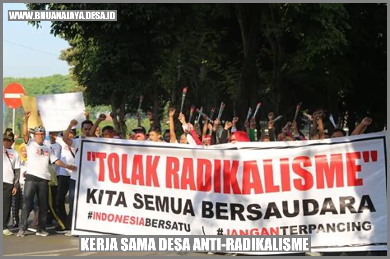 Kerja Sama Desa Anti-Radikalisme