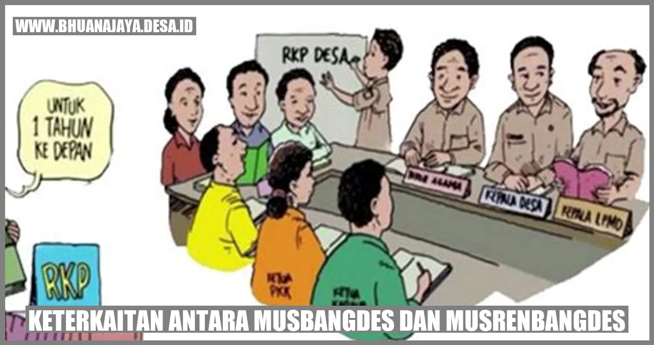 Keterkaitan antara musbangdes dan musrenbangdes