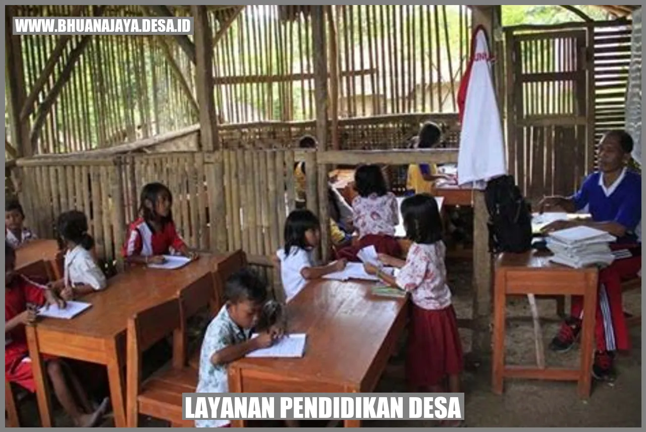 Layanan Pendidikan Desa