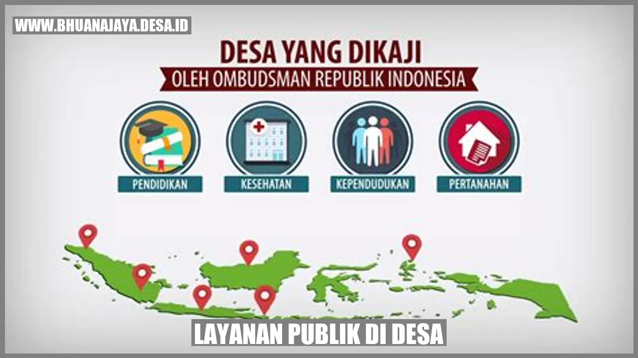 Layanan publik di desa