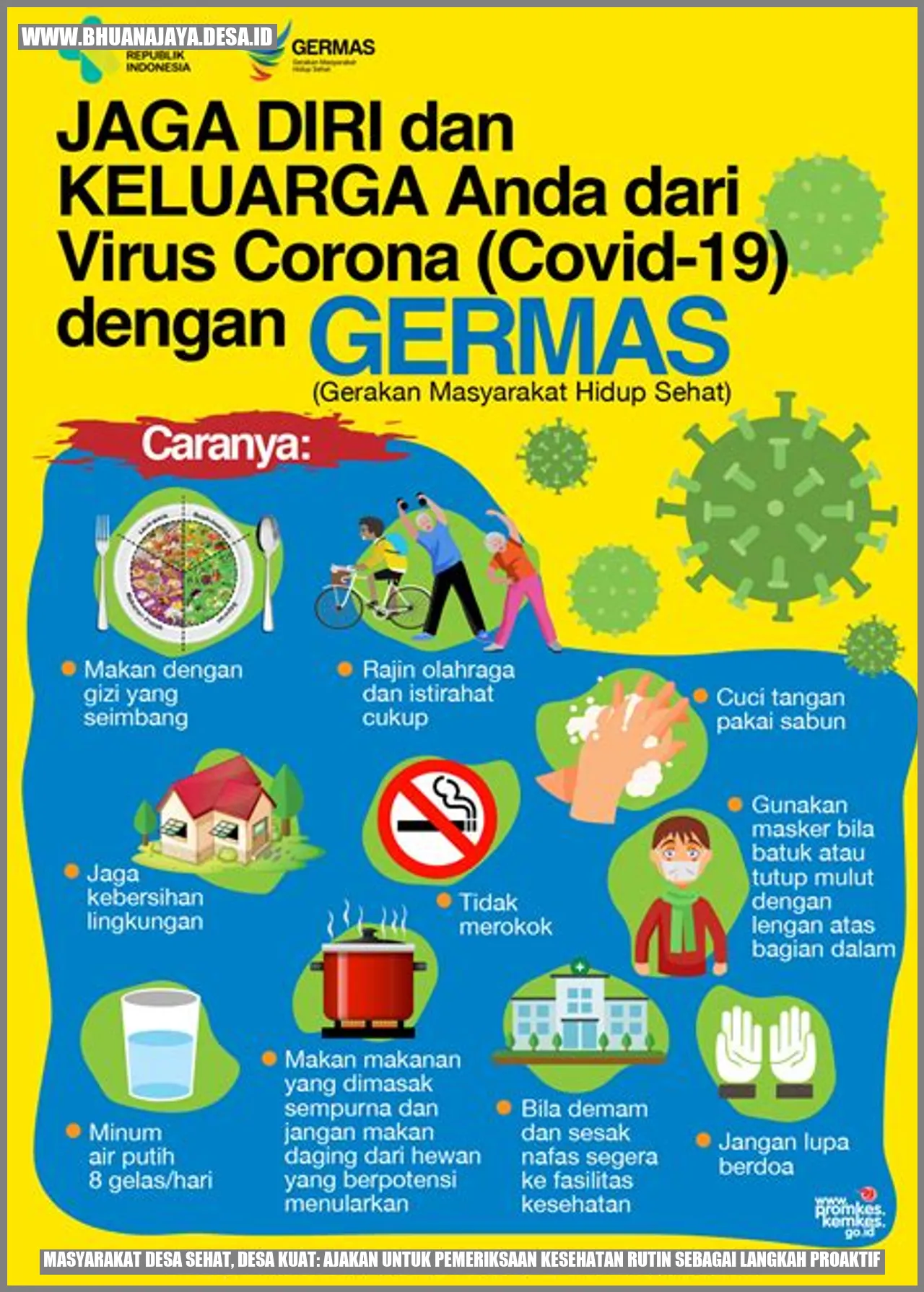 Masyarakat Desa Sehat, Desa Kuat: Ajakan untuk Pemeriksaan Kesehatan Rutin sebagai Langkah Proaktif