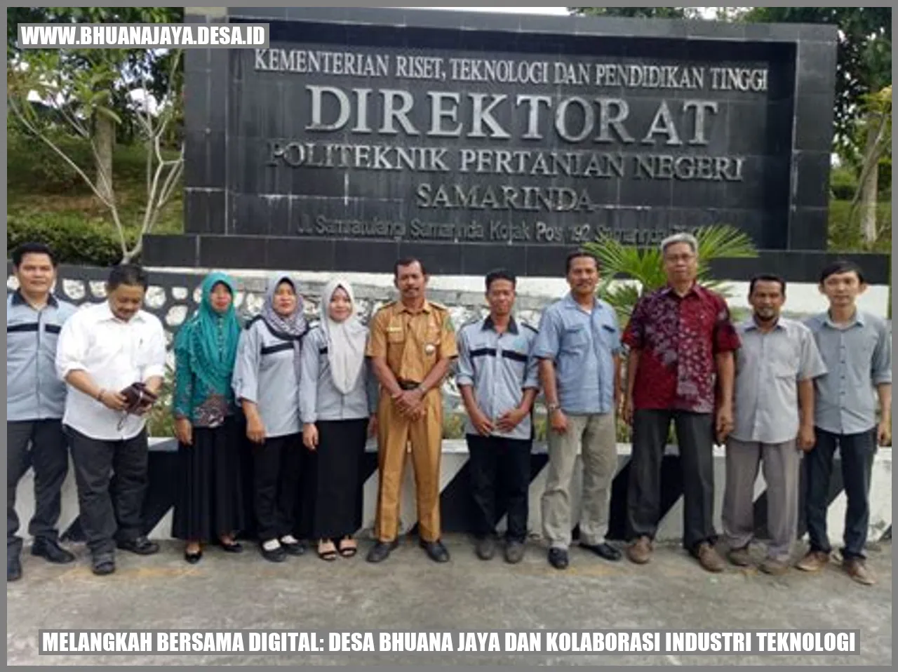 Melangkah Bersama Digital: Desa Bhuana Jaya dan Kolaborasi Industri Teknologi