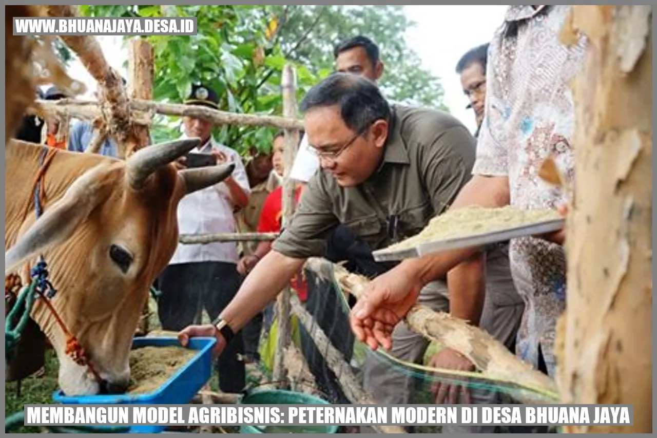 Membangun Model Agribisnis: Peternakan Modern di Desa Bhuana Jaya