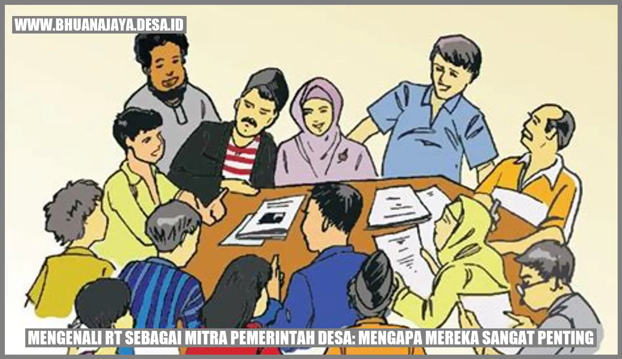 Mengenali RT Sebagai Mitra Pemerintah Desa: Mengapa Mereka Sangat Penting