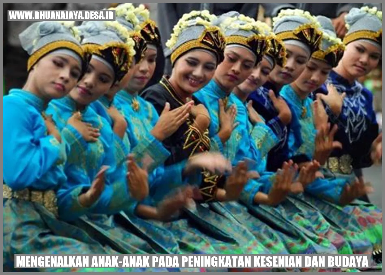 Mengenalkan Anak-anak pada Peningkatan Kesenian dan Budaya