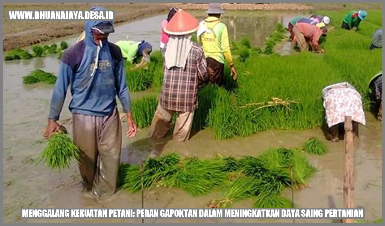 Menggalang Kekuatan Petani: Peran Gapoktan dalam Meningkatkan Daya Saing Pertanian