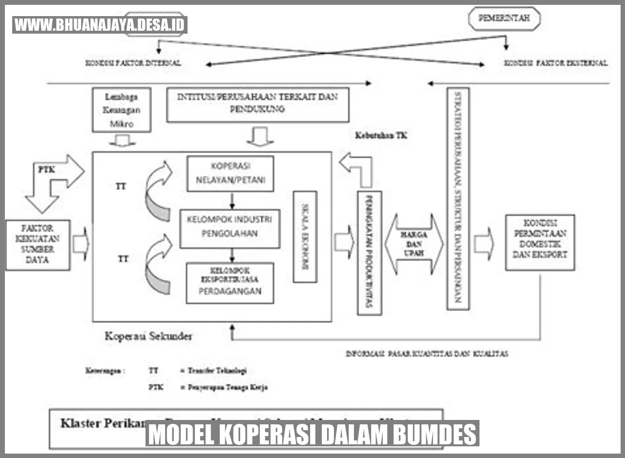 Model koperasi dalam BUMDES