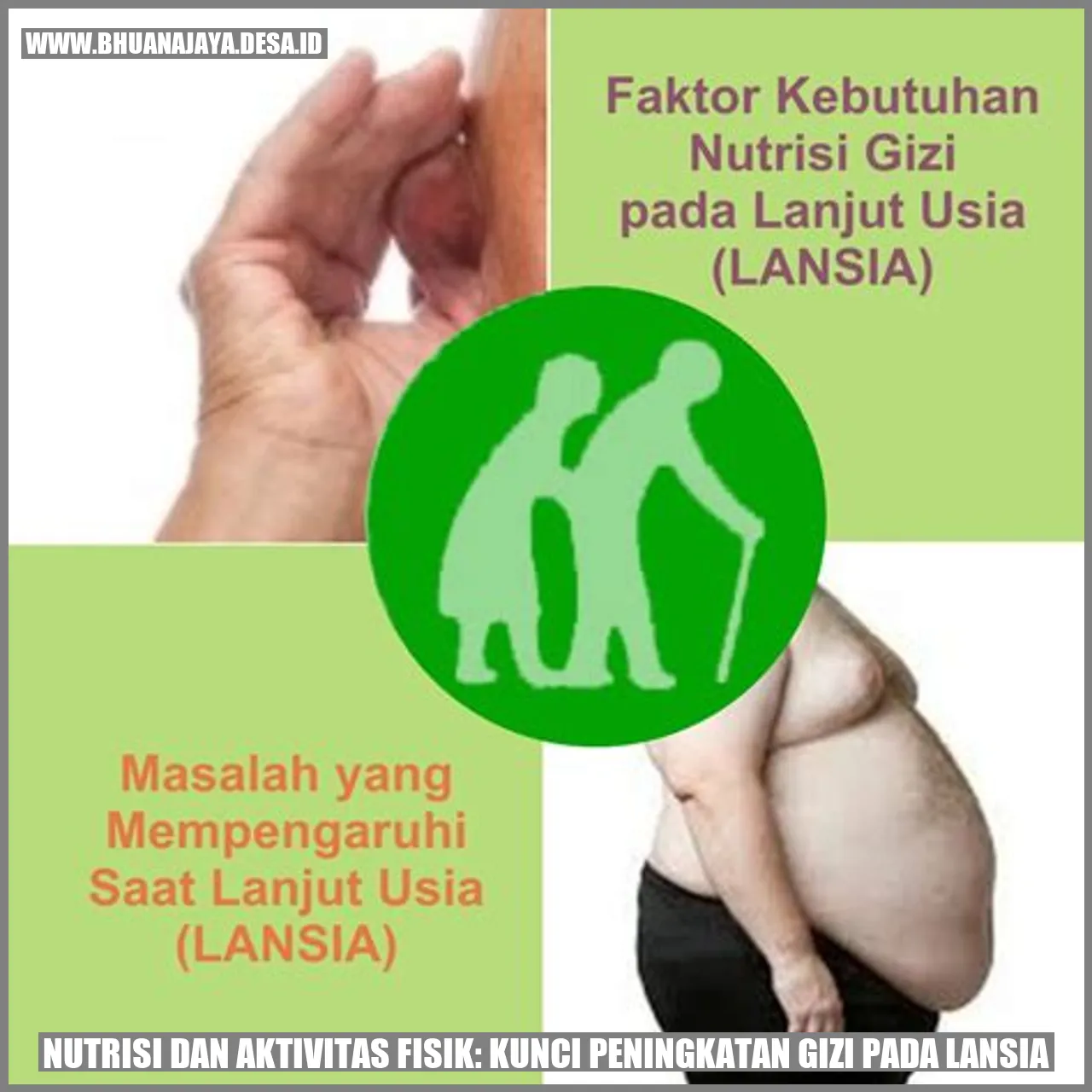 Gambar Nutrisi dan Aktivitas Fisik: Kunci Peningkatan Gizi pada Lansia