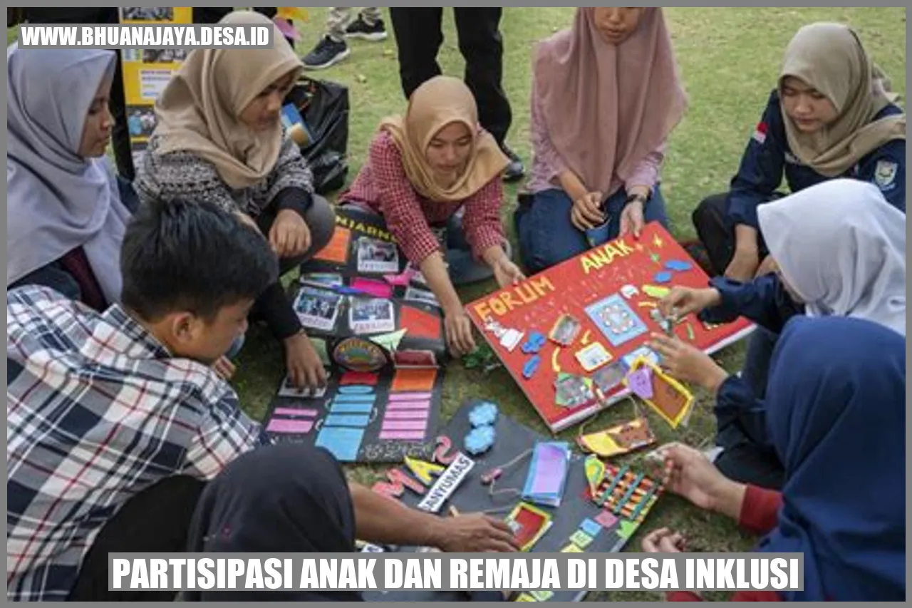 Partisipasi anak dan remaja di desa inklusi