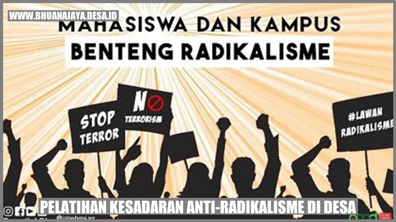 Pelatihan Kesadaran Anti-radikalisme di Desa