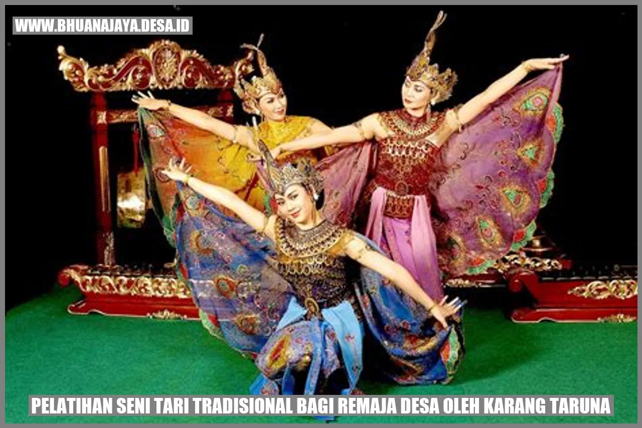 Pelatihan Seni Tari Tradisional bagi Remaja Desa oleh Karang Taruna