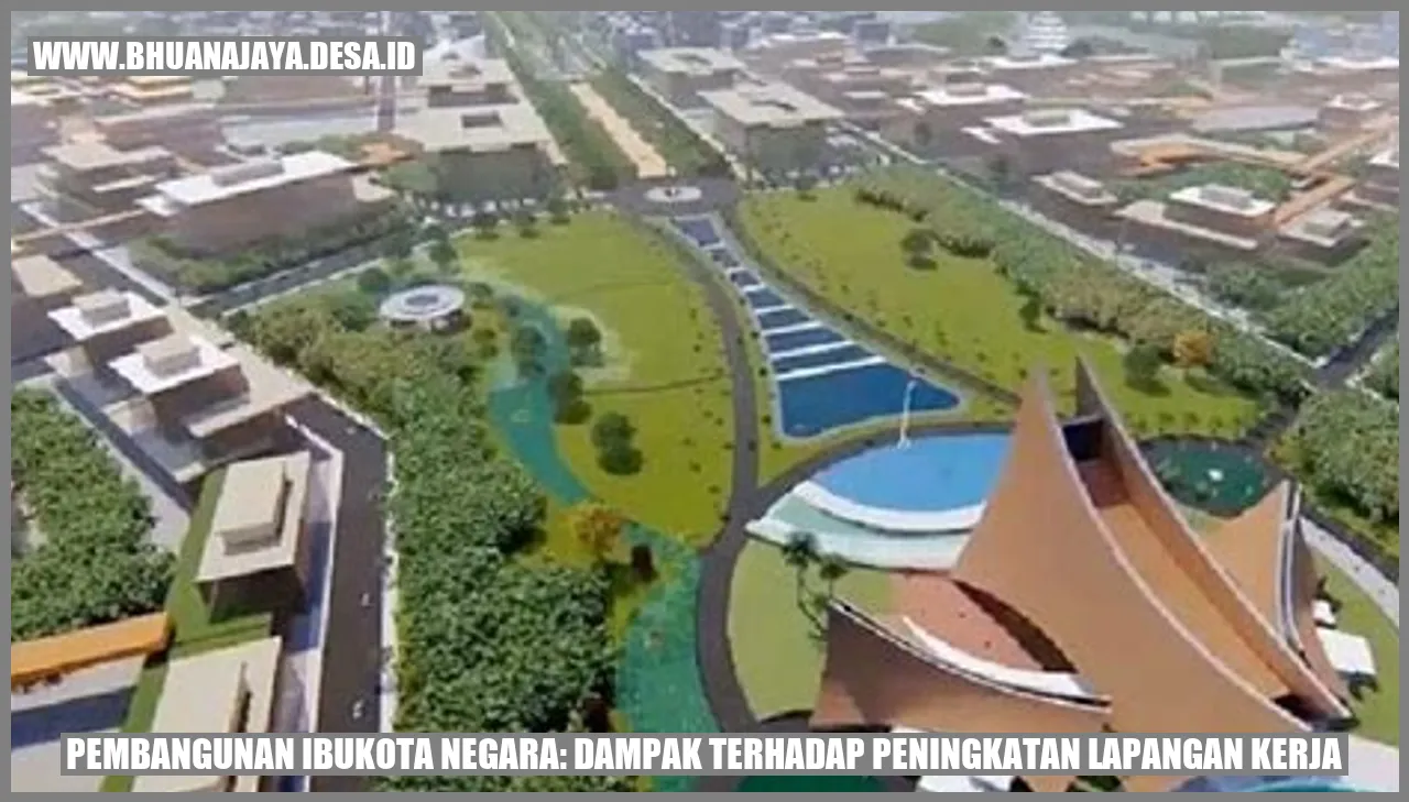 Pembangunan Ibukota Negara: Dampak Terhadap Peningkatan Lapangan Kerja