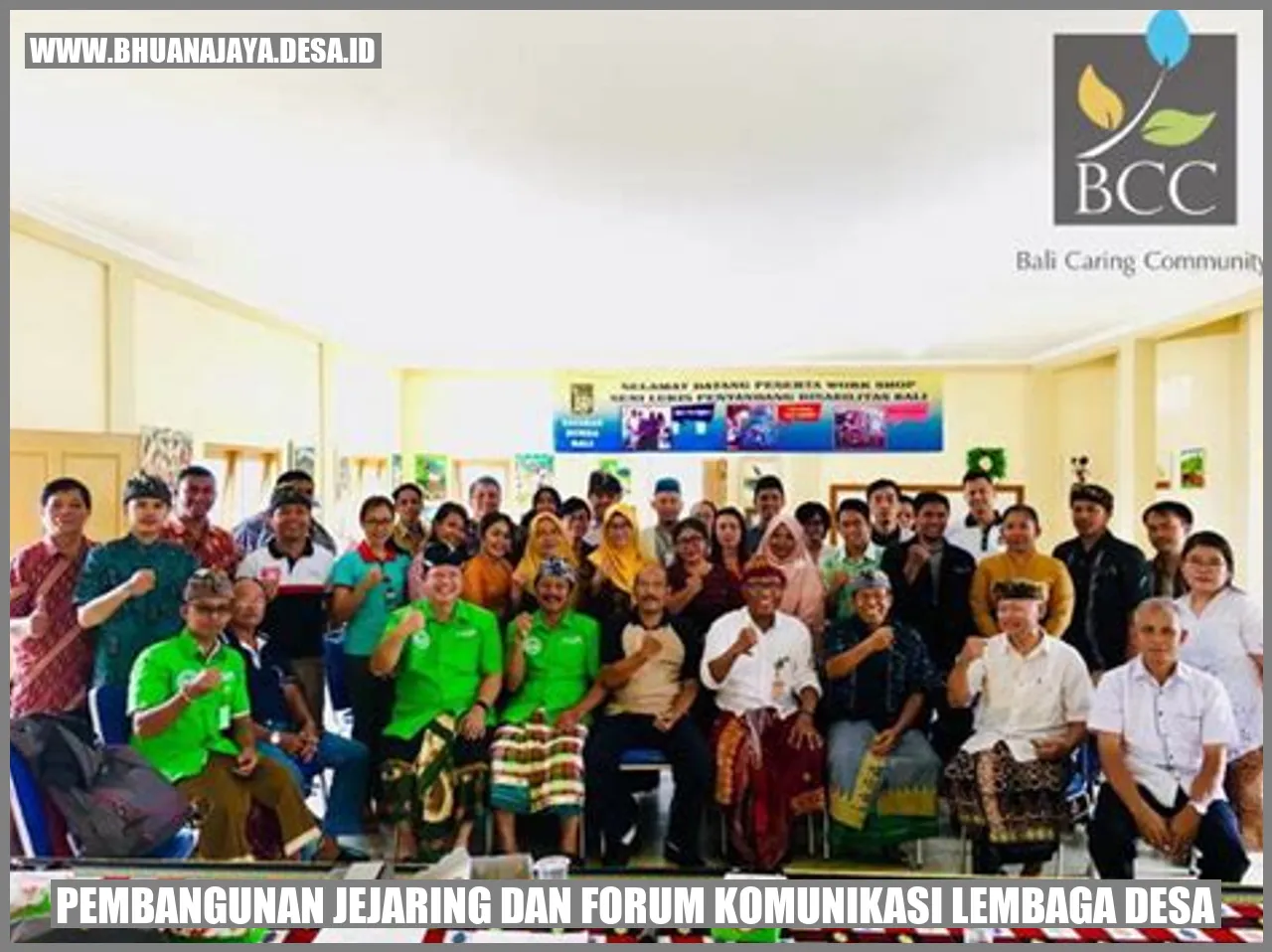 Pembangunan Jejaring dan Forum Komunikasi Lembaga Desa