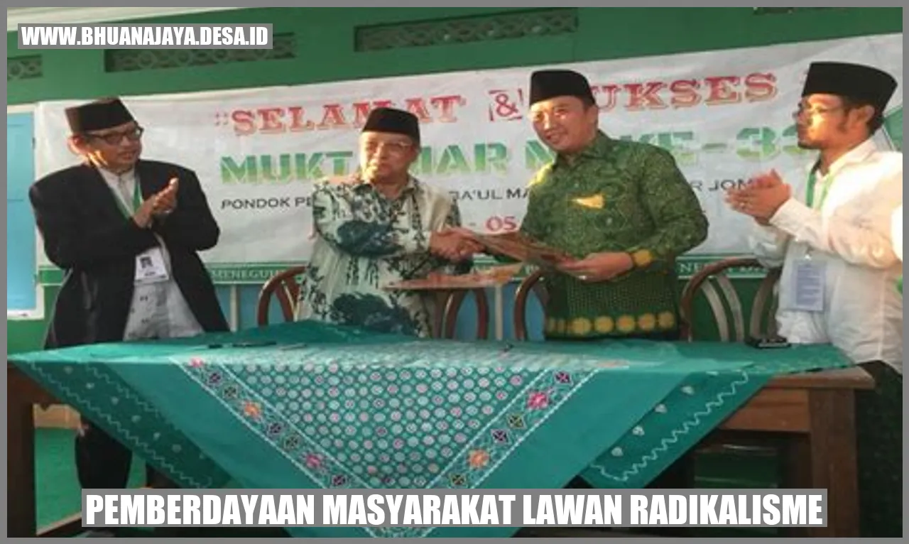 Gambar Pemberdayaan Masyarakat Lawan Radikalisme