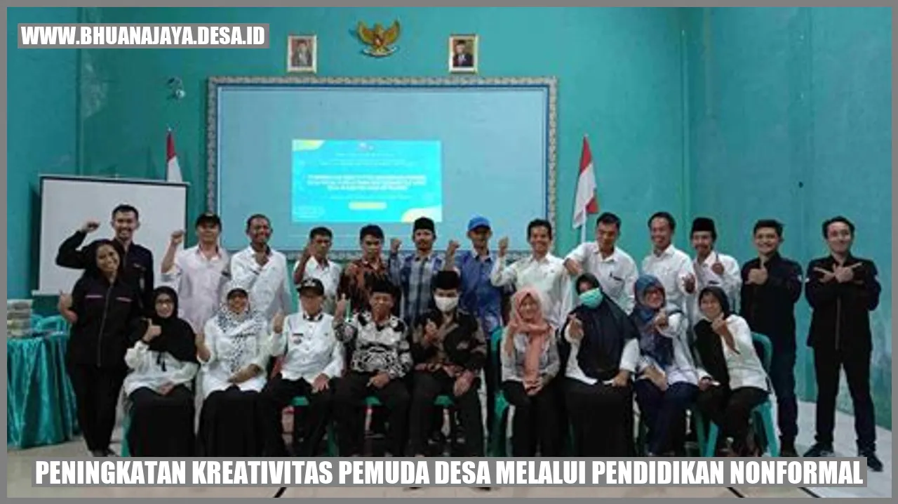 Peningkatan Kreativitas Pemuda Desa melalui Pendidikan Nonformal