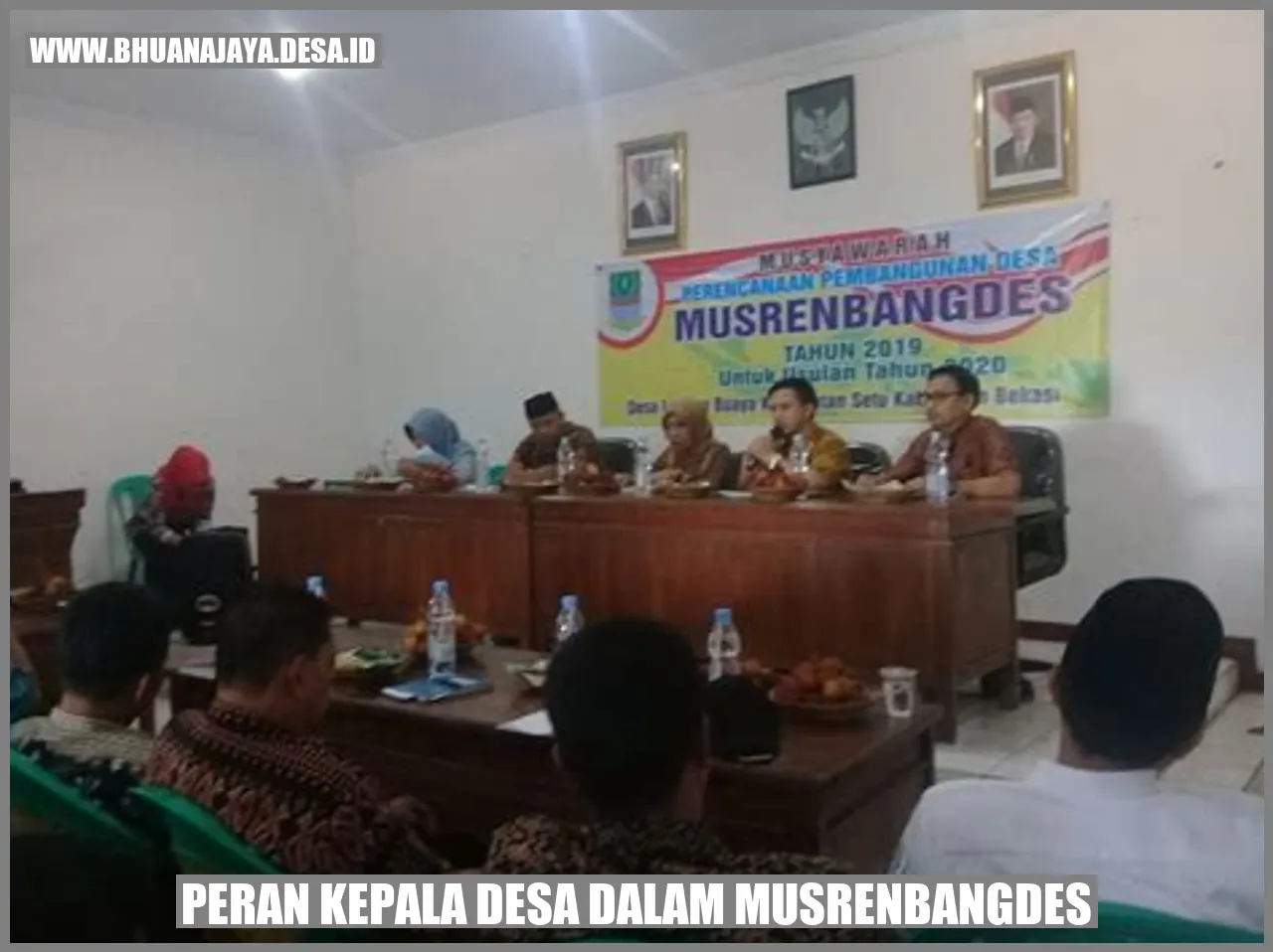 Peran kepala desa dalam musrenbangdes