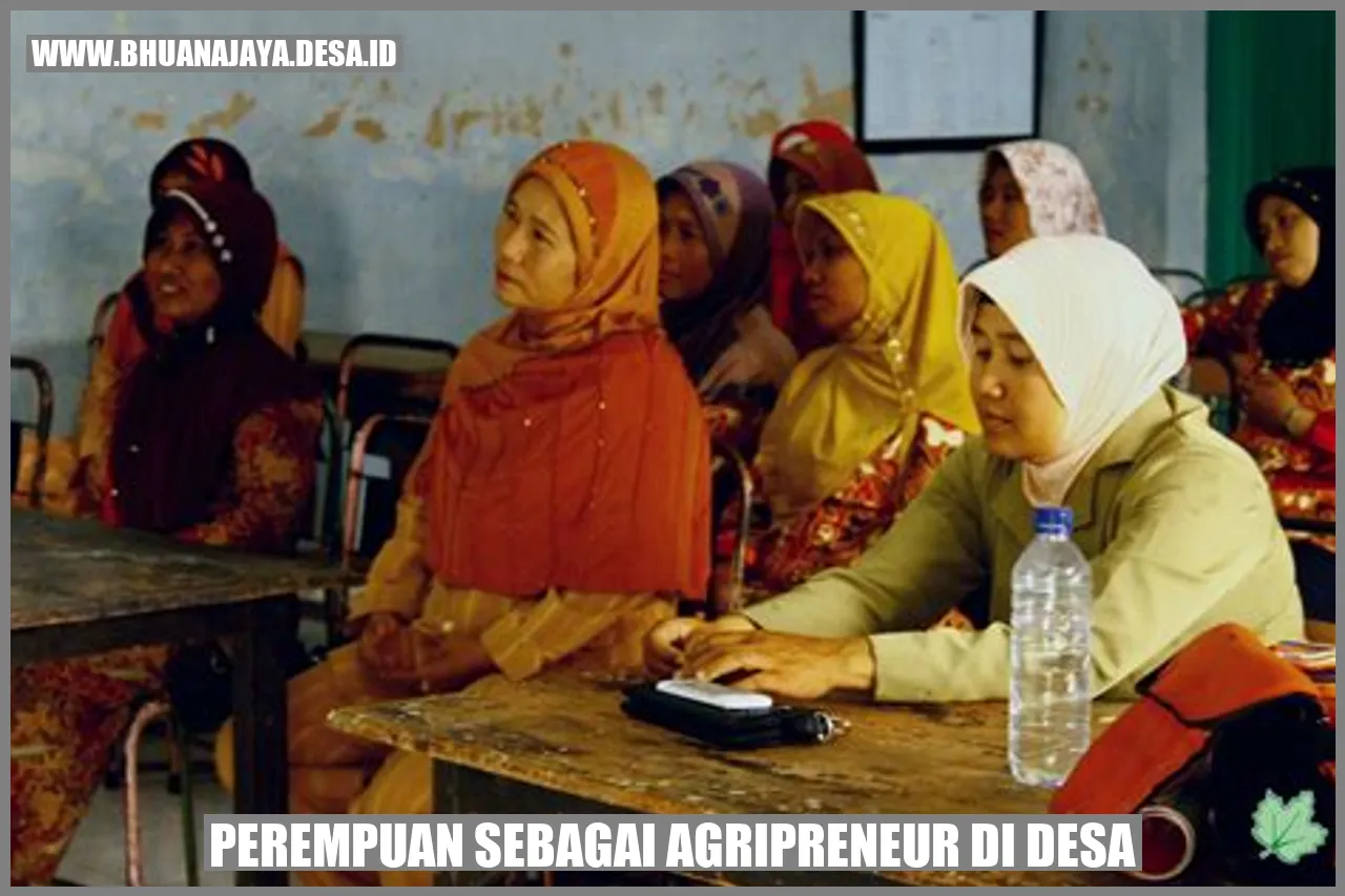 Gambar Perempuan sebagai Agripreneur di Desa