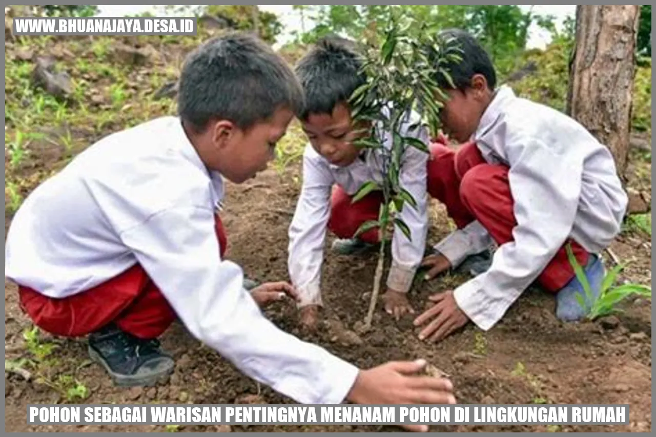 Pohon Sebagai Warisan: Pentingnya Menanam Pohon di Lingkungan Rumah