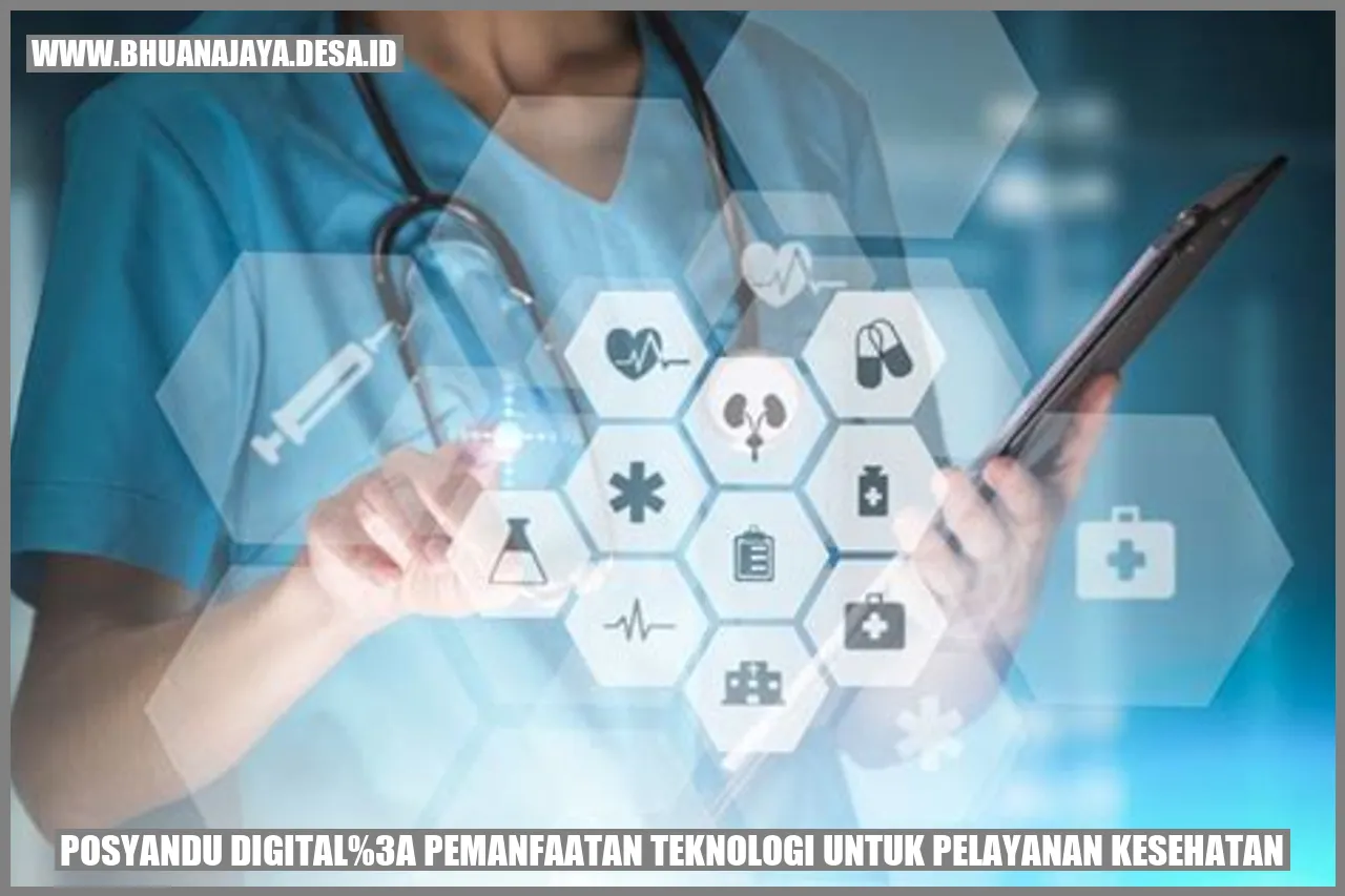 Posyandu Digital: Pemanfaatan Teknologi untuk Pelayanan Kesehatan