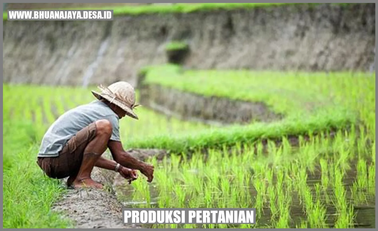 Gambar Produksi Pertanian